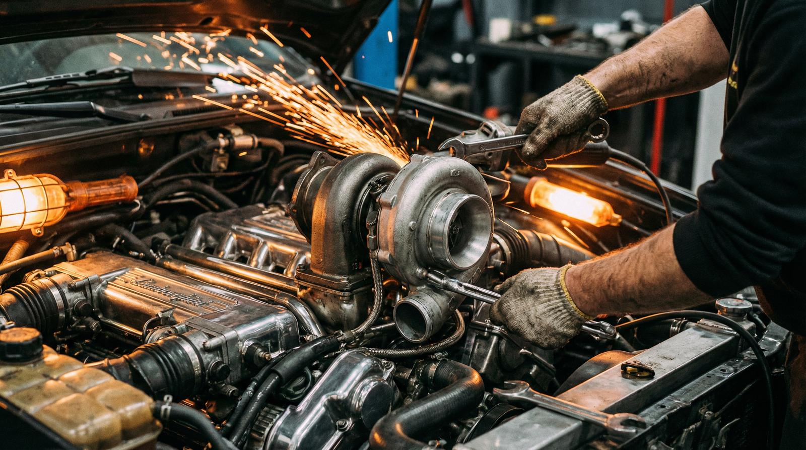 里番网修车视频-涡轮增压改装教程